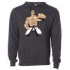 Midweight Hooded Pullover Sweatshirt - No Minimums Thumbnail
