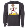 Midweight Hooded Pullover Sweatshirt - No Minimums Thumbnail