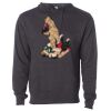 Midweight Hooded Pullover Sweatshirt - No Minimums Thumbnail