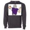 Midweight Hooded Pullover Sweatshirt - No Minimums Thumbnail