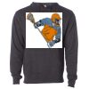 Midweight Hooded Pullover Sweatshirt - No Minimums Thumbnail