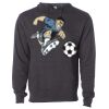Midweight Hooded Pullover Sweatshirt - No Minimums Thumbnail
