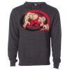 Midweight Hooded Pullover Sweatshirt - No Minimums Thumbnail