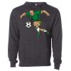 Midweight Hooded Pullover Sweatshirt - No Minimums Thumbnail