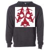 Midweight Hooded Pullover Sweatshirt - No Minimums Thumbnail