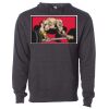 Midweight Hooded Pullover Sweatshirt - No Minimums Thumbnail