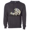 Midweight Hooded Pullover Sweatshirt - No Minimums Thumbnail