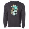 Midweight Hooded Pullover Sweatshirt - No Minimums Thumbnail