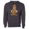 Midweight Hooded Pullover Sweatshirt - No Minimums Thumbnail