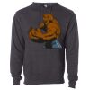 Midweight Hooded Pullover Sweatshirt - No Minimums Thumbnail