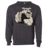 Midweight Hooded Pullover Sweatshirt - No Minimums Thumbnail
