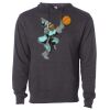 Midweight Hooded Pullover Sweatshirt - No Minimums Thumbnail