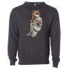 Midweight Hooded Pullover Sweatshirt - No Minimums Thumbnail