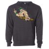 Midweight Hooded Pullover Sweatshirt - No Minimums Thumbnail