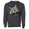 Midweight Hooded Pullover Sweatshirt - No Minimums Thumbnail