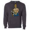 Midweight Hooded Pullover Sweatshirt - No Minimums Thumbnail