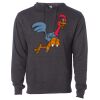 Midweight Hooded Pullover Sweatshirt - No Minimums Thumbnail