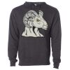 Midweight Hooded Pullover Sweatshirt - No Minimums Thumbnail