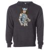 Midweight Hooded Pullover Sweatshirt - No Minimums Thumbnail
