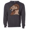 Midweight Hooded Pullover Sweatshirt - No Minimums Thumbnail