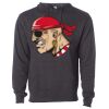 Midweight Hooded Pullover Sweatshirt - No Minimums Thumbnail