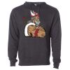Midweight Hooded Pullover Sweatshirt - No Minimums Thumbnail