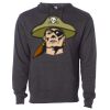 Midweight Hooded Pullover Sweatshirt - No Minimums Thumbnail