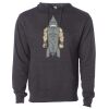 Midweight Hooded Pullover Sweatshirt - No Minimums Thumbnail