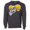 Midweight Hooded Pullover Sweatshirt - No Minimums Thumbnail