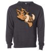 Midweight Hooded Pullover Sweatshirt - No Minimums Thumbnail