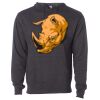 Midweight Hooded Pullover Sweatshirt - No Minimums Thumbnail