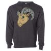 Midweight Hooded Pullover Sweatshirt - No Minimums Thumbnail