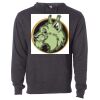 Midweight Hooded Pullover Sweatshirt - No Minimums Thumbnail