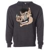 Midweight Hooded Pullover Sweatshirt - No Minimums Thumbnail