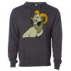 Midweight Hooded Pullover Sweatshirt - No Minimums Thumbnail