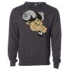 Midweight Hooded Pullover Sweatshirt - No Minimums Thumbnail