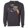 Midweight Hooded Pullover Sweatshirt - No Minimums Thumbnail