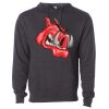 Midweight Hooded Pullover Sweatshirt - No Minimums Thumbnail