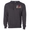 Midweight Hooded Pullover Sweatshirt - No Minimums Thumbnail