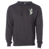 Midweight Hooded Pullover Sweatshirt - No Minimums Thumbnail
