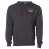 Midweight Hooded Pullover Sweatshirt - No Minimums Thumbnail