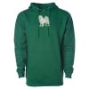 Midweight Hooded Pullover Sweatshirt - No Minimums Thumbnail