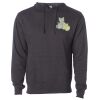 Midweight Hooded Pullover Sweatshirt - No Minimums Thumbnail