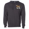 Midweight Hooded Pullover Sweatshirt - No Minimums Thumbnail