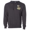 Midweight Hooded Pullover Sweatshirt - No Minimums Thumbnail