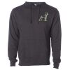 Midweight Hooded Pullover Sweatshirt - No Minimums Thumbnail