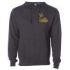 Midweight Hooded Pullover Sweatshirt - No Minimums Thumbnail