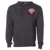 Midweight Hooded Pullover Sweatshirt - No Minimums Thumbnail