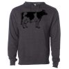 Midweight Hooded Pullover Sweatshirt - No Minimums Thumbnail