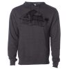 Midweight Hooded Pullover Sweatshirt - No Minimums Thumbnail